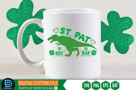 St. pat rex day SVG SVG DESIGNISTIC 