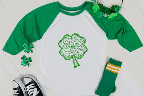 St. Patrick Cloverleaf, Shamrock Machine Embroidery Design Embroidery/Applique DESIGNS Angie 