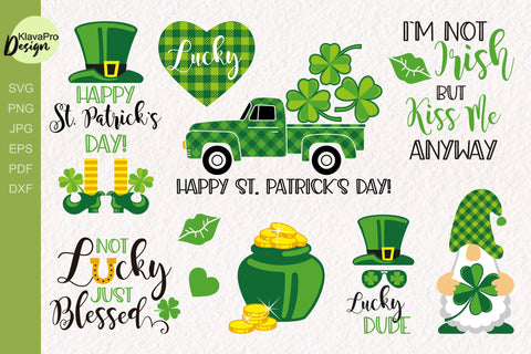 St. Patrick Day Bundle, St. Patrick Day 24 SVG design SVG Klava P 