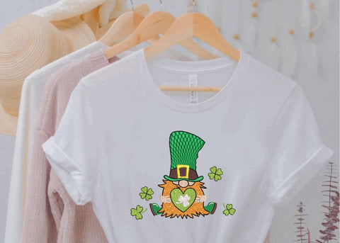 St. Patrick Gnome Machine Embroidery Design Embroidery/Applique DESIGNS Angie 