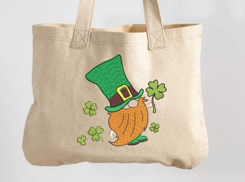 St. Patrick Gnome Machine Embroidery Design Embroidery/Applique DESIGNS Canada Embroidery 