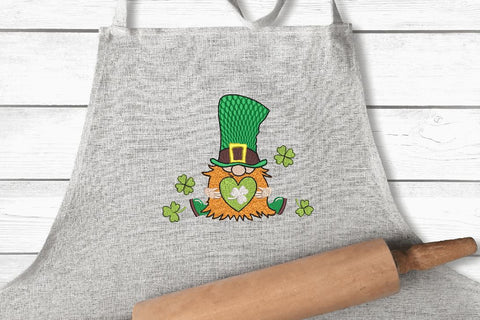 St. Patrick Gnome Machine Embroidery Design Embroidery/Applique DESIGNS Canada Embroidery 