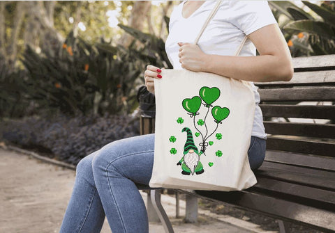 St. Patrick Gnome with balloons Machine Embroidery Design Embroidery/Applique DESIGNS Angie 