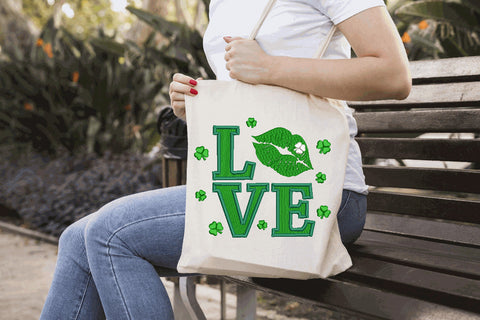 St. Patrick LOVE sign Machine Embroidery Design Embroidery/Applique DESIGNS Angie 