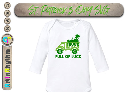 St. Patrick svg, Truck full of luck SVG Artinrhythm shop 