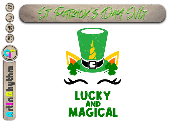 St. Patrick Unicorn clover svg SVG Artinrhythm shop 