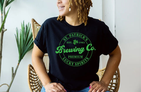 St Patrick's brewing co SVG, Happy Go Lucky Svg, St Patricks Day Svg, Lucky Rainbow Svg, Lucky Shirt Svg, Clover Svg, Irish Svg,Shamrock Svg SVG MD mominul islam 