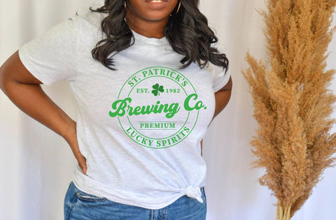 St Patrick's brewing co SVG, Happy Go Lucky Svg, St Patricks Day Svg, Lucky Rainbow Svg, Lucky Shirt Svg, Clover Svg, Irish Svg,Shamrock Svg SVG MD mominul islam 