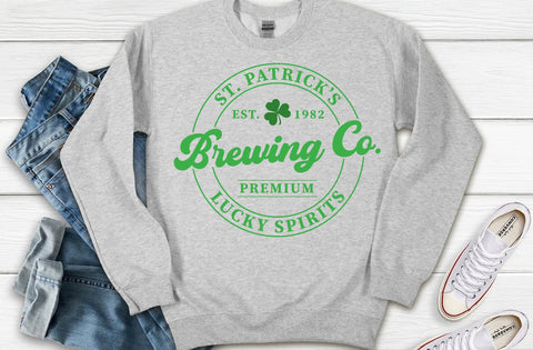 St Patrick's brewing co SVG, Happy Go Lucky Svg, St Patricks Day Svg, Lucky Rainbow Svg, Lucky Shirt Svg, Clover Svg, Irish Svg,Shamrock Svg SVG MD mominul islam 