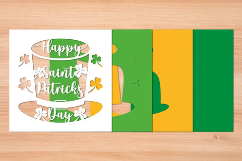 St Patricks Day - 3D Layered Paper Cut SVG 1 SVG Slim Studio 