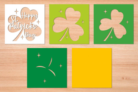 St Patricks Day - 3D Layered Paper Cut SVG 2 SVG Slim Studio 