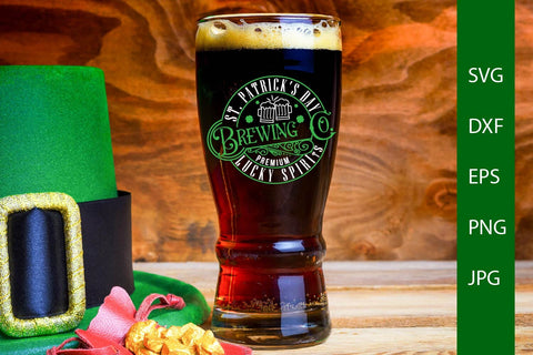 St. Patrick's Day Brewing Co SVG Free For Commercial Use SVG SintegraT 