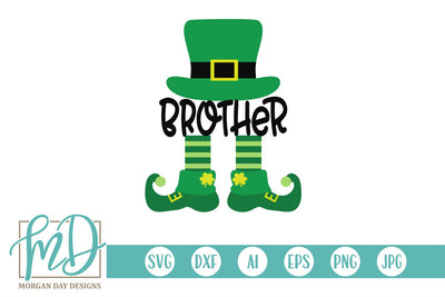 St Patricks Day Brother Leprechaun SVG Morgan Day Designs 
