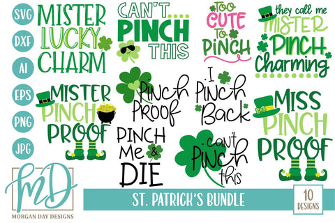 St Patricks Day Bundle SVG Morgan Day Designs 