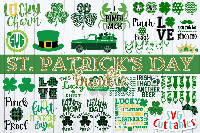 St. Patrick's Day Bundle SVG Svg Cuttables 