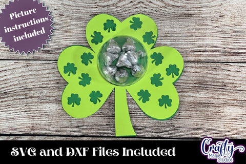 St. Patrick's Day Candy Dome Bundle, Leprechaun Shamrock Svg SVG Crafty Mama Studios 