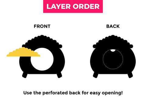 St Patrick's Day Candy Dome Holder SVG File Trio 3D Paper Risa Rocks It 