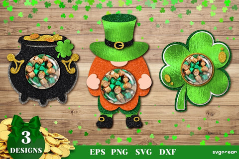 St Patrick's Day Candy Dome SVG | Candy Holder SVG SvgOcean 