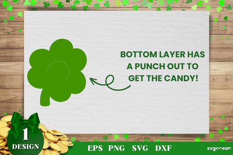 St Patrick's Day Candy Dome SVG | Candy Holder SVG SvgOcean 