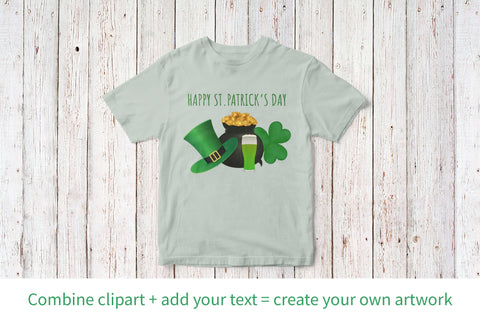 St. Patrick’s Day Clipart Bundle Sublimation LaBelezoka 