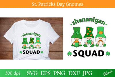 St Patricks Day Clipart. St Patricks Day SVG. Patrick Gnome SVG Olga Terlyanskaya 