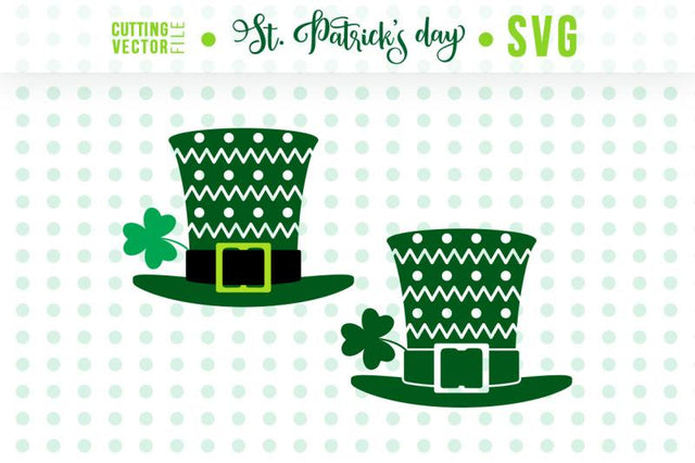 St. Patrick's Day Cut Files - Leprechaun Hats SVG SVG VectorSVGdesign 