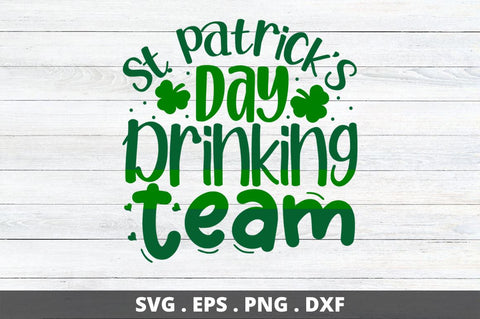 St. patrick's day drinking team SVG Designangry 