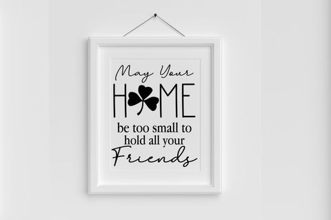 St Patrick's Day Farmhouse Sign Bundle SVG DESIGNISTIC 