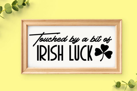 St Patrick's Day Farmhouse Sign Bundle SVG DESIGNISTIC 