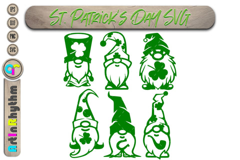 St. Patrick's Day gnome svg bundle SVG Artinrhythm shop 