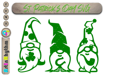 St. Patrick's Day gnome svg bundle SVG Artinrhythm shop 