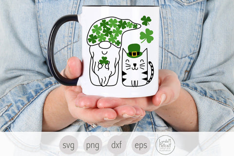 St. Patrick's Day Gnome SVG, Irish Gnome SVG SVG Lynda M Metcalf 
