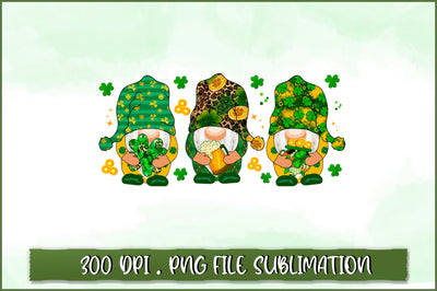 St Patrick's day Gnomes Sublimation SVG Shetara Begum 