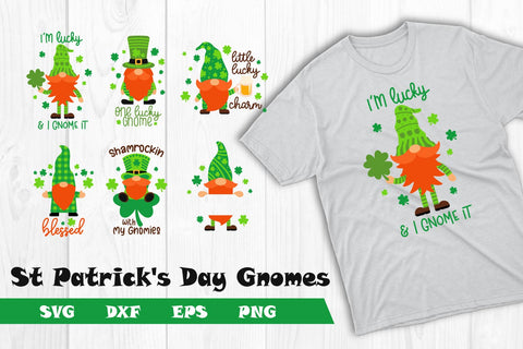 st patrick's day gnomes SVG sublimation SVG dadan_pm 