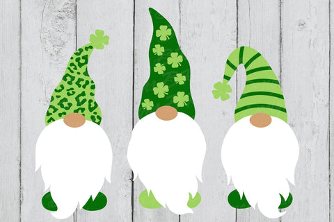 St. Patrick's Day Gnomes SVG SVG B Renee Design 