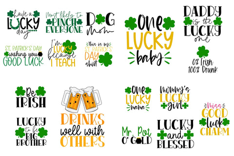 St patricks day Huge Savings SVG Bundle SVG CoralCutsSVG 