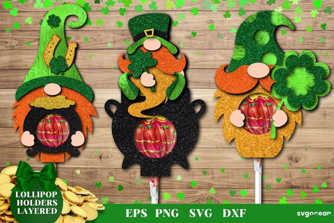St Patrick's Day Lollipop Holders | SVG Candy Holders SVG SvgOcean 
