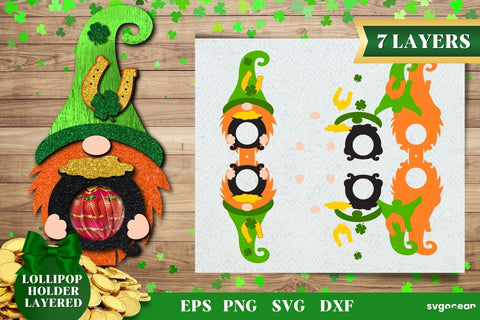 St Patrick's Day Lollipop Holders | SVG Candy Holders SVG SvgOcean 