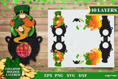 St Patrick's Day Lollipop Holders | SVG Candy Holders SVG SvgOcean 