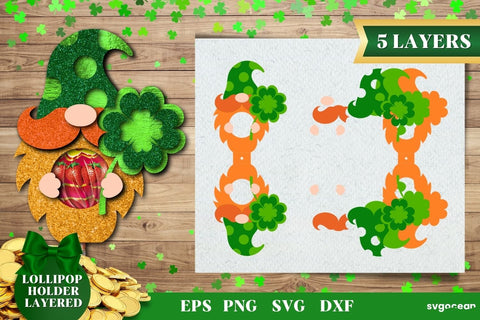 St Patrick's Day Lollipop Holders | SVG Candy Holders SVG SvgOcean 