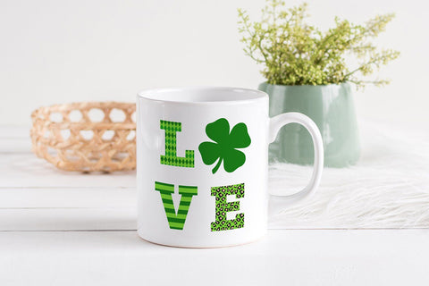 St. Patrick's Day Love SVG SVG B Renee Design 