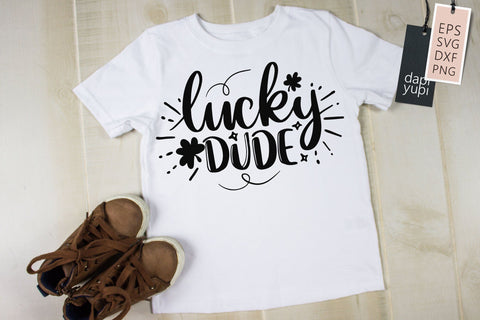 St. Patrick's Day Lucky Dude SVG dapiyupi store 
