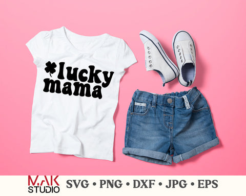 St. Patrick's day mama svg, St. Patrick's day mini svg, Lucky mama svg, Lucky mini svg, Mama and mini svg, Lucky svg, St. Patrick's day svg SVG MAKStudion 