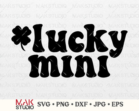 St. Patrick's day mama svg, St. Patrick's day mini svg, Lucky mama svg, Lucky mini svg, Mama and mini svg, Lucky svg, St. Patrick's day svg SVG MAKStudion 