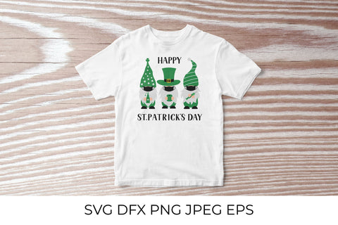 St. Patrick’s day masked gnomes SVG LaBelezoka 