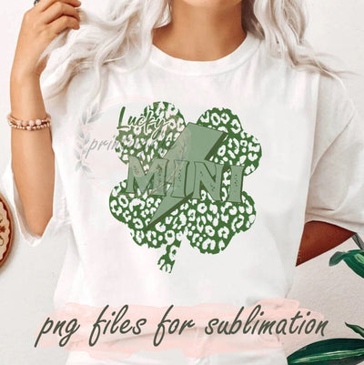 St. Patrick's Day Mimi Png, Shamrock Design, Mimi Lightning Shamrock Png, Mimi Shamrock Png, Lucky Mimi Shamrock Png, Retro Mimi Png Sublimation PrintingLife 