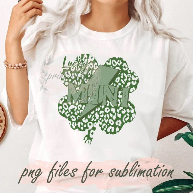 St. Patrick's Day Mimi Png, Shamrock Design, Mimi Lightning Shamrock Png, Mimi Shamrock Png, Lucky Mimi Shamrock Png, Retro Mimi Png Sublimation PrintingLife 