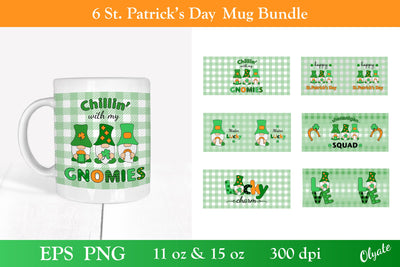 St Patricks Day Mug. Mug Wrap Sublimation. Mug Design Sublimation Olga Terlyanskaya 