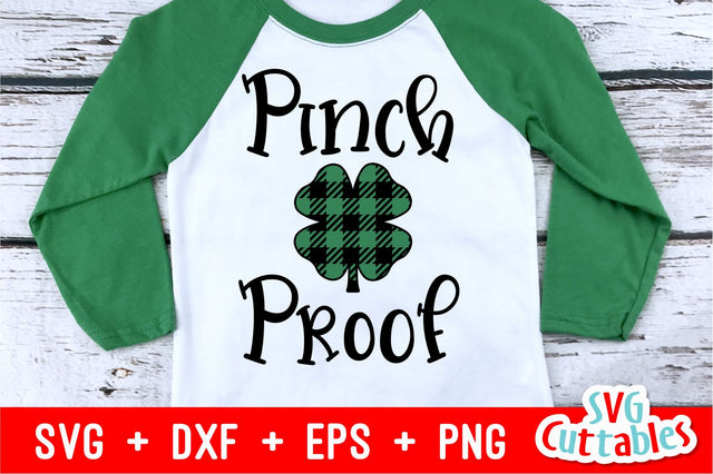 St. Patrick's Day Pinch Proof Plaid SVG Svg Cuttables 
