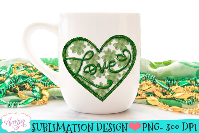 St. Patrick's day PNG design for Sublimation Sublimation Amorclipart 